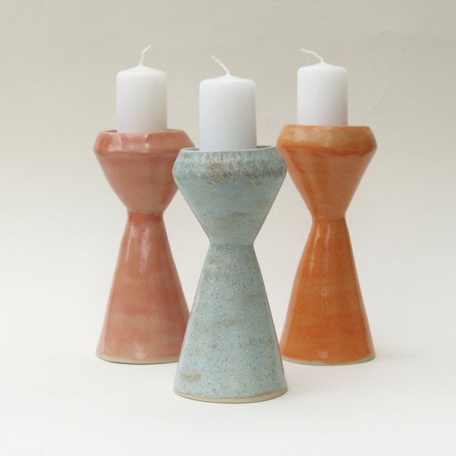 Ceramiczny świecznik