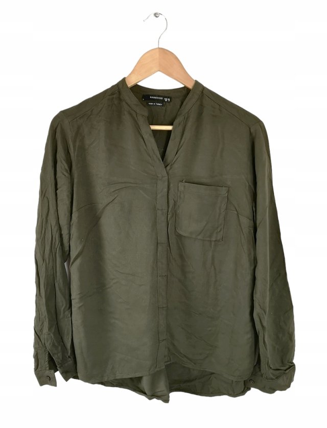 RESERVED bluzka khaki damska 36 S