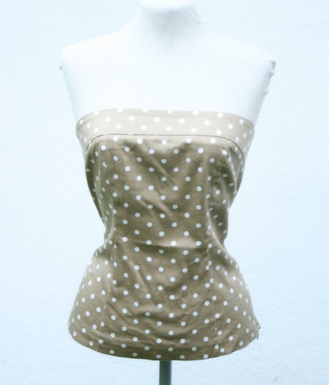TOP W GROSZKI POLKA DOT MOHITO