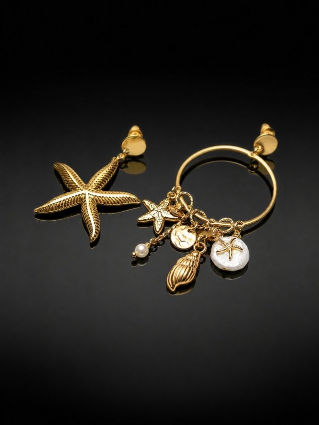 Alloys Collection /Odd - Sea/ - kolczyki /19.11.25/