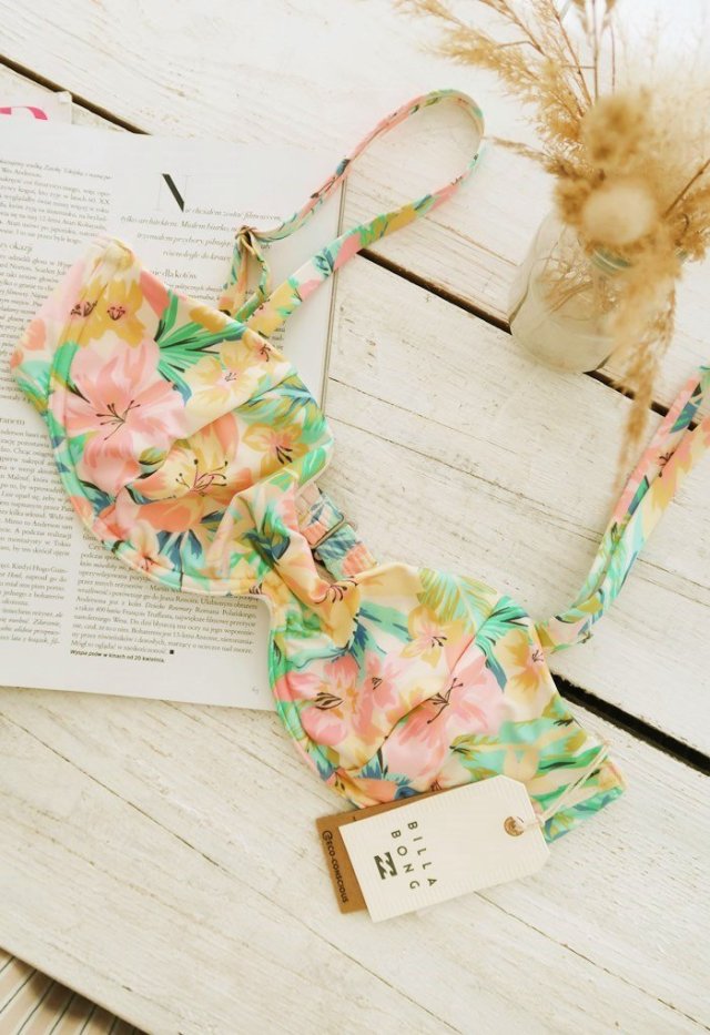 Kolorowa góra od bikini L