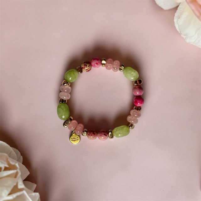 Strawberry Matcha | Bransoletka Sweet Rebel