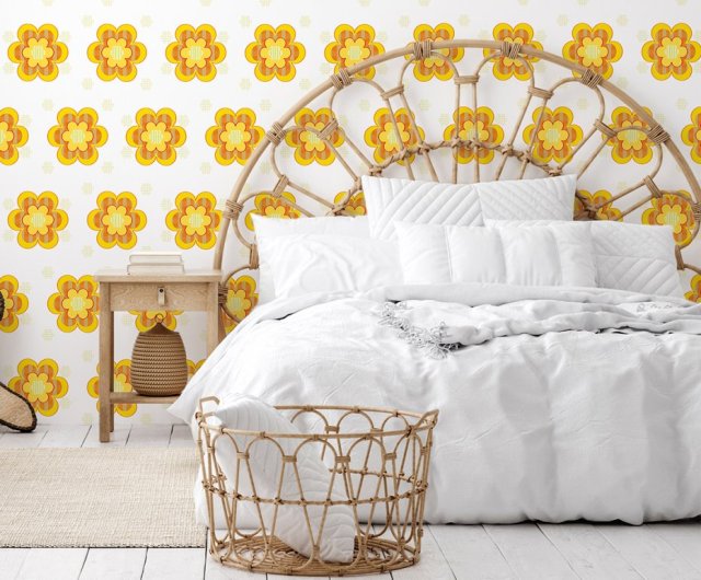 Tapeta dla dzieci kwiaty "Sweet Flowers"