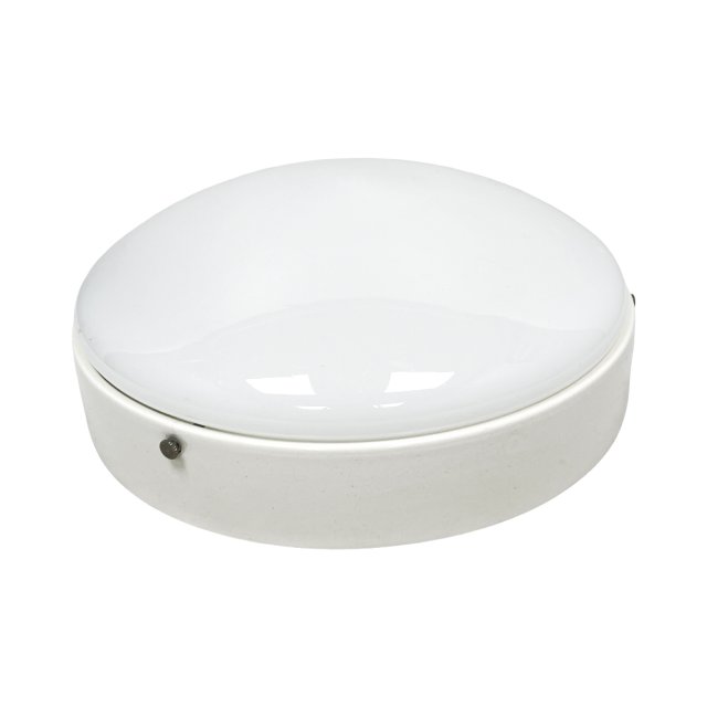 Stary ceramiczny plafon lampa warsztatowa ZAOS Wilkasy Polska lata 50/60. Loft