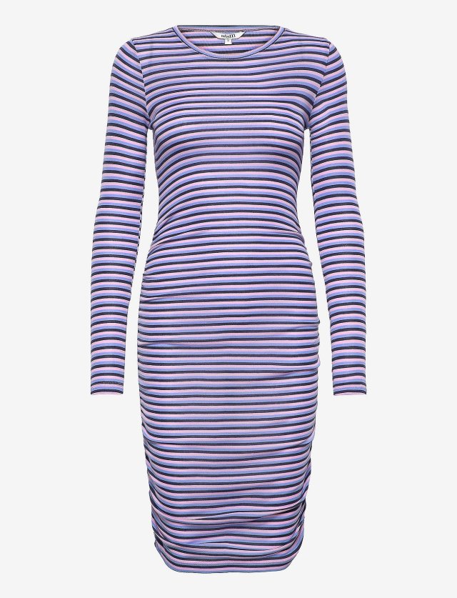 Sukienka duńskiej marki mbyM 100% tencel w paski bodycon