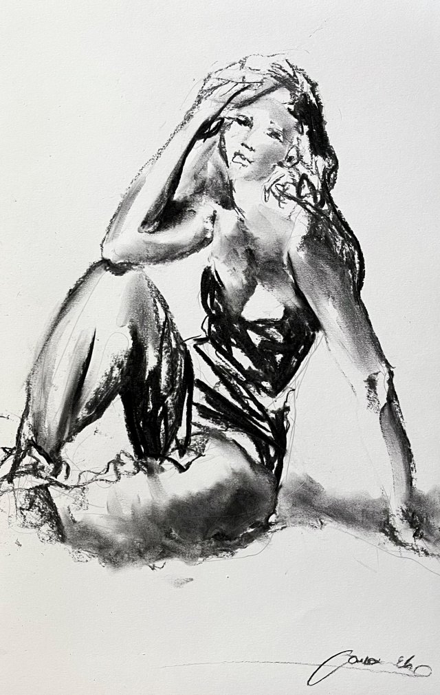 Lady - 31x47