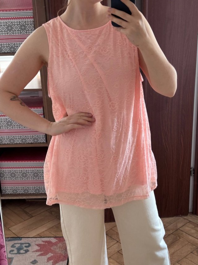 Torrid Koronkowa Bluzka 6-7 XL / 56 / 28