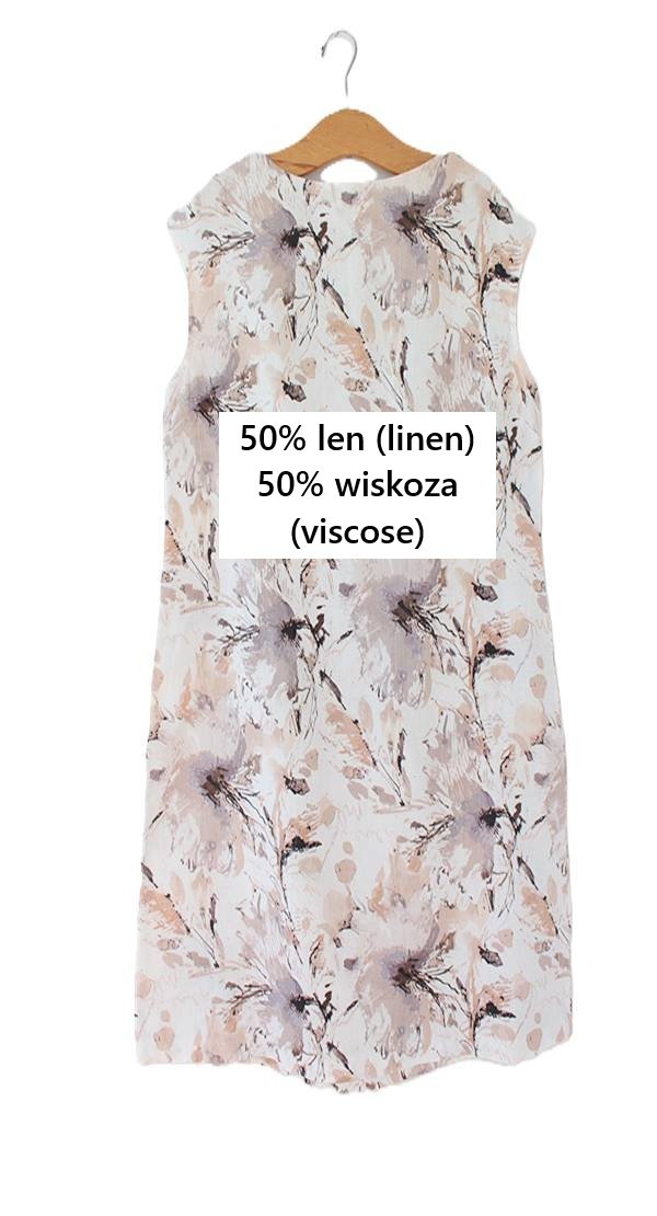 exclusive linen&viscose dress