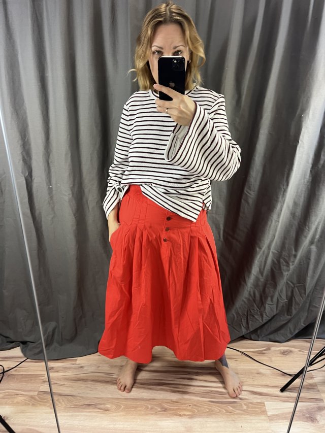 (nowa) bawełniana spódnica