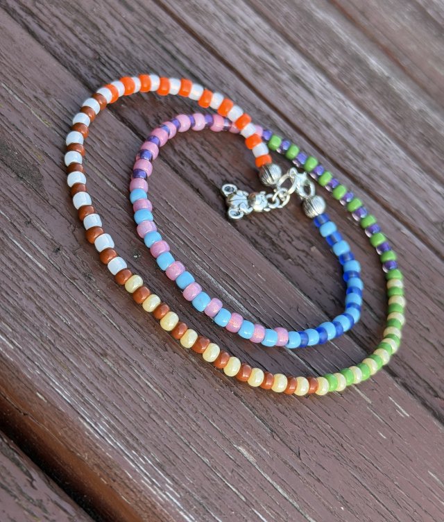SUMMER VIBE * miś * BOHO * koraliki * ETNO * naszyjnik z misiem * folk * AFRICA