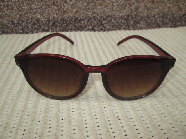 Brązowe okulary