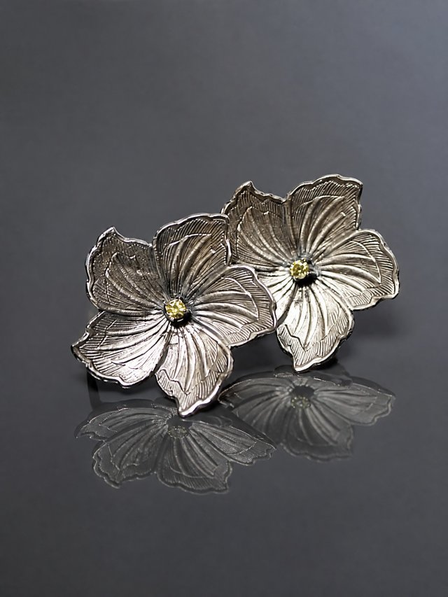Flower /citrone/ - naszyjnik