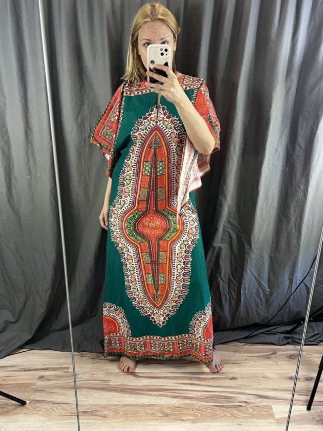 afrykańska sukienka
