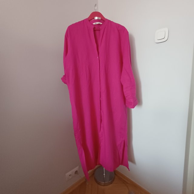 Lniana sukienka letnia Zara