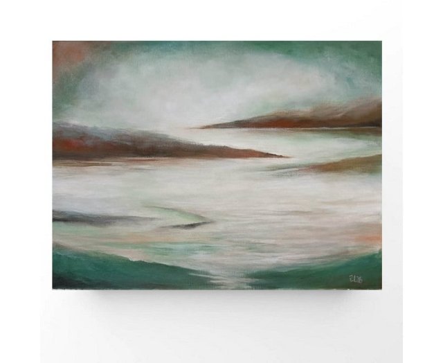 Głębia-obraz akrylowy formatu 30/40 cm