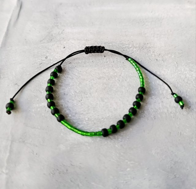 Bransoletka Green#Black