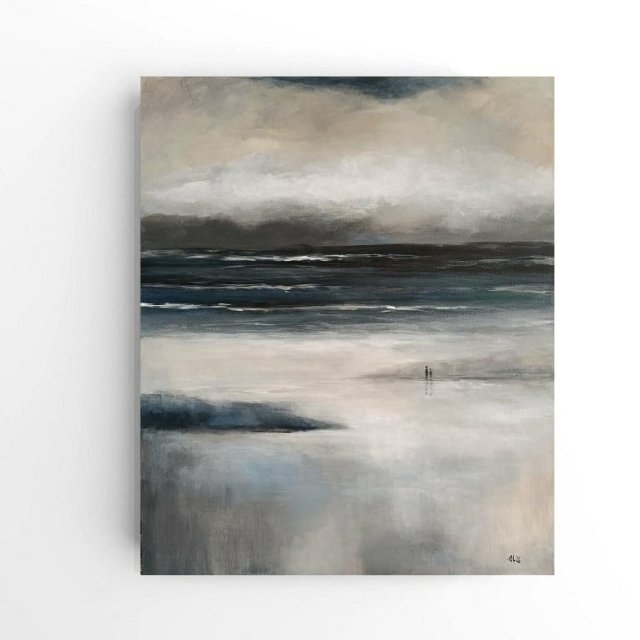 Na plaży-obraz akrylowy 60/50 cm