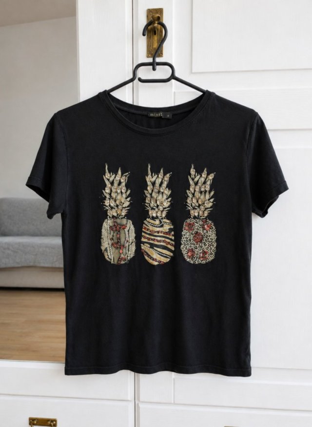 Mint t-shirt ananasy