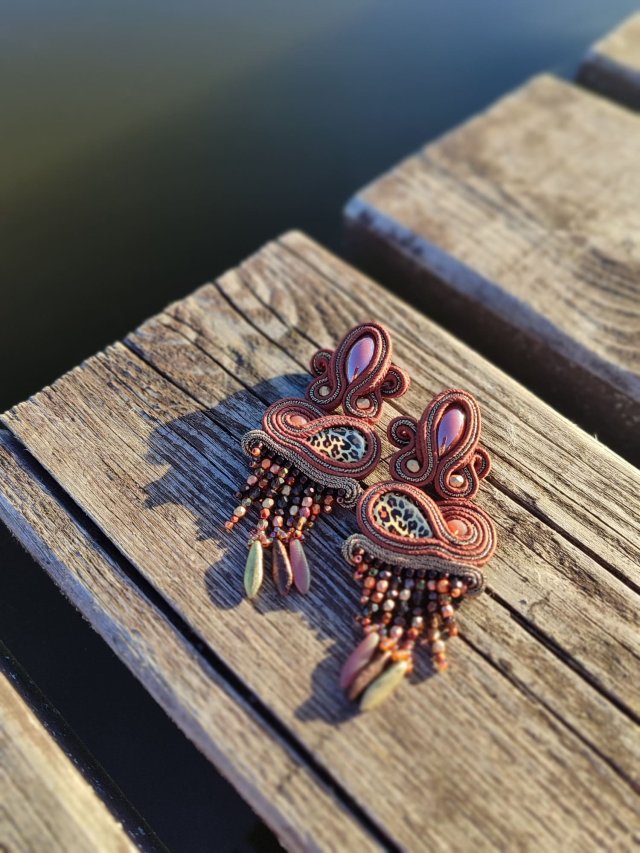 KOLCZYKI SUTASZ GLAM BOHO