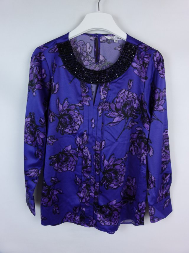 Debenhams Petite the Collection satynowa bluzka 14 / 40