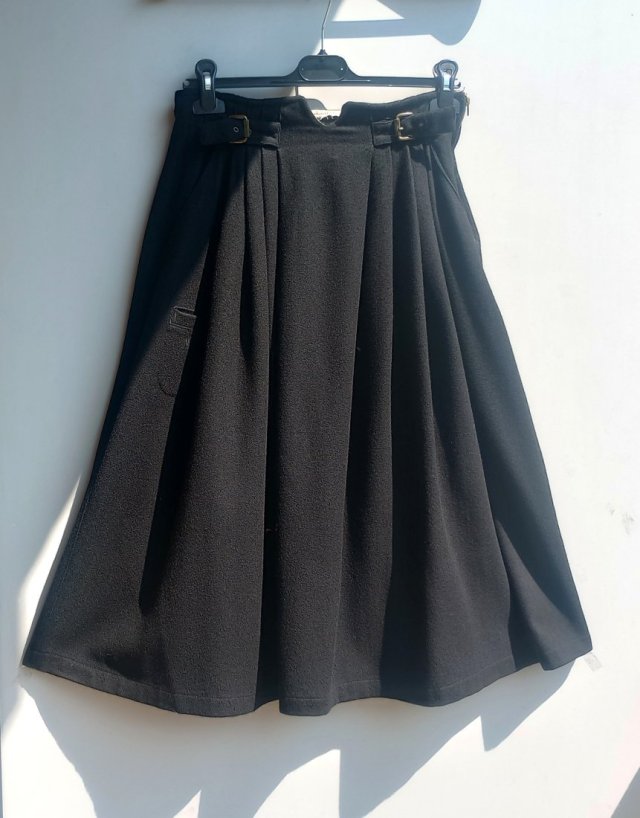spódnica vintage wełna