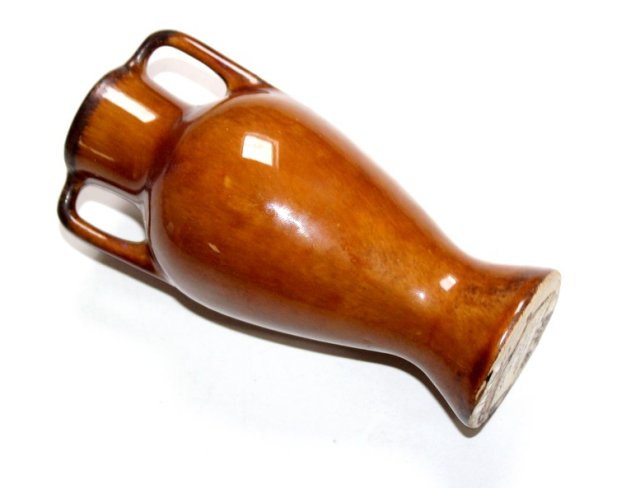 GLINIANY WAZONIK hand made WOŁKUSZE PRL