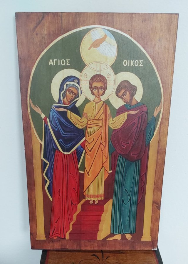 Ładna ikona Rodzina Święta