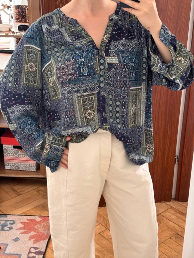 Westport Bluzka w Orientainy Print Plus Size 4XL / 48 / 20
