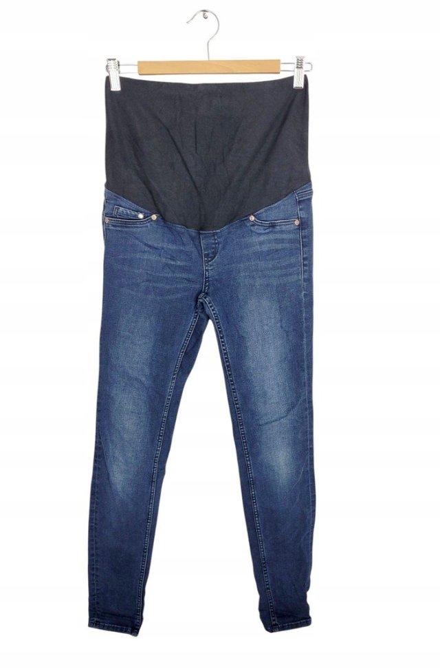 H&M rurki jeansy ciążowe stretch 36/38 S/M