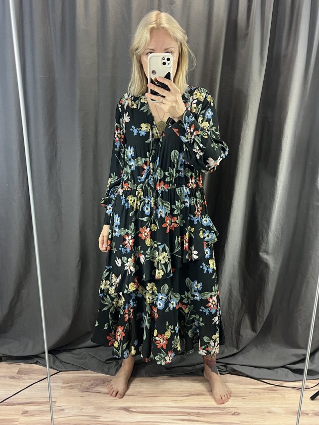 fru fru wrap dress