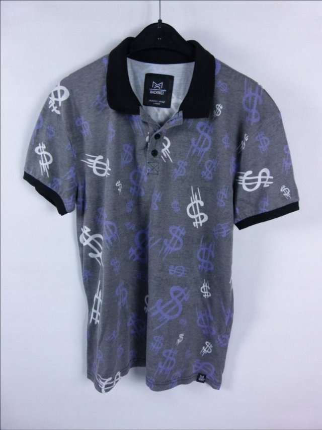 Machinist koszulka polo bawełna / M