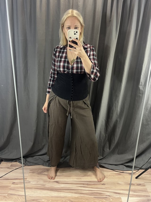 wrap trousers