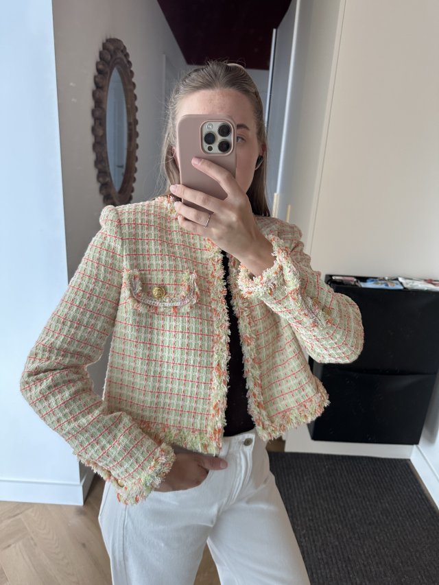 Żakiet w stylu Chanel, rozmiar M
