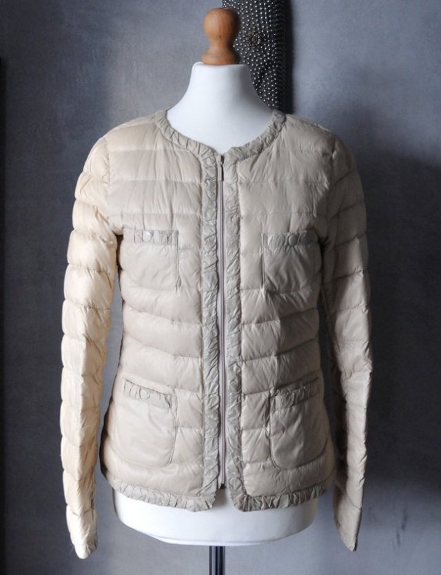 Kurtka pikowana puchowa BENETTON XS S
