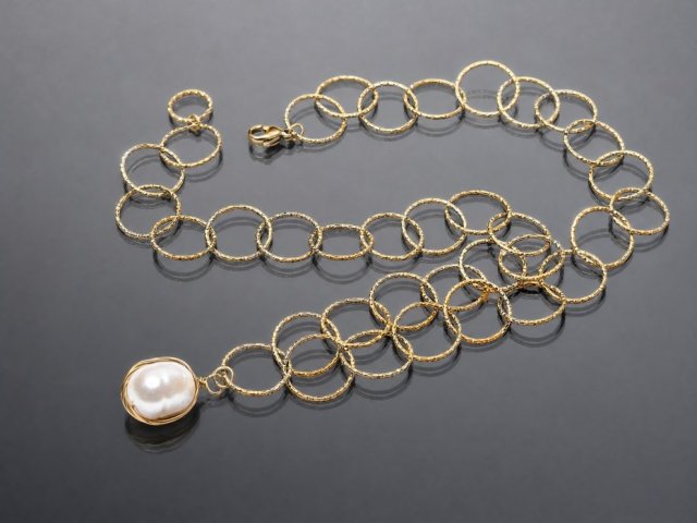 Pearl white chain vol. 2 /16.08.26/ - naszyjnik