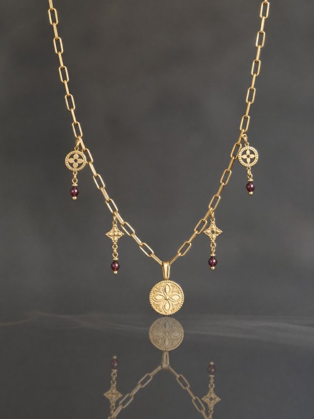 Alloys Collection - Gypsy /granaty/ 10.08.26/ - naszyjnik