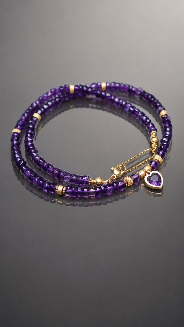 Ametysty vol. 12 choker /13.01.25/ - Szlachetna kolekcja