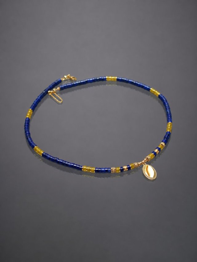 Lapis lazuli vol. 25 /choker/ - Szlachetna kolekcja /28.07.26/