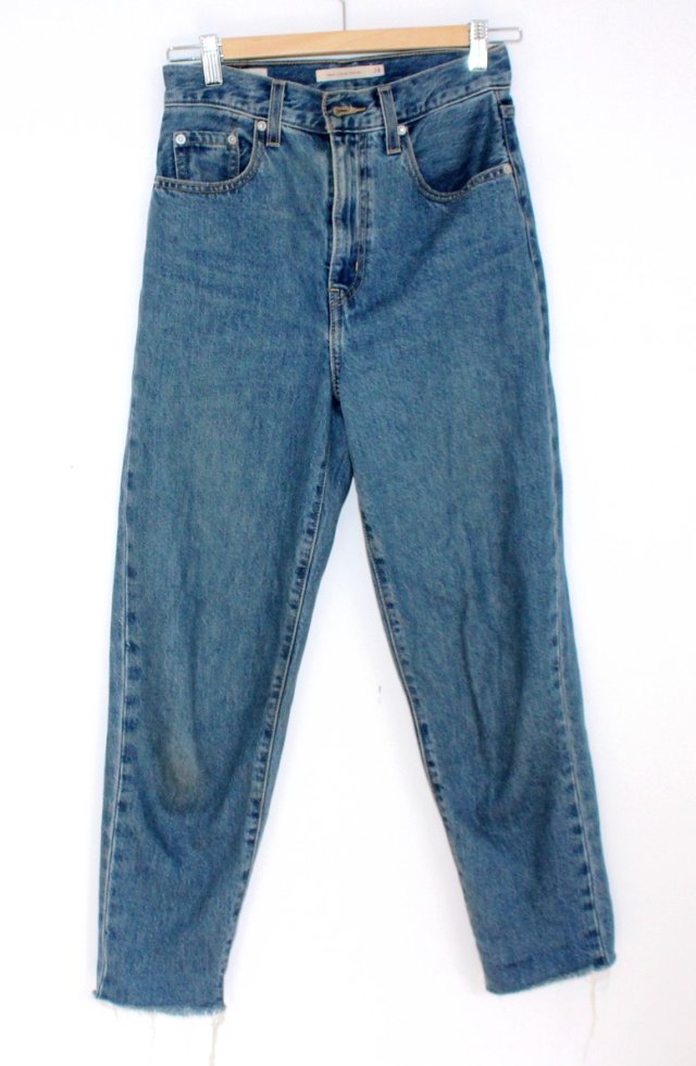 LEVI STRAUSS LEVI'S  high loose traper jeansy dżinsy  roz.24 36 S