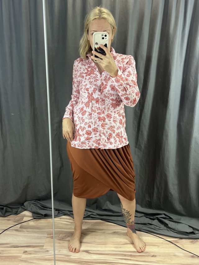 zara lniana koszula