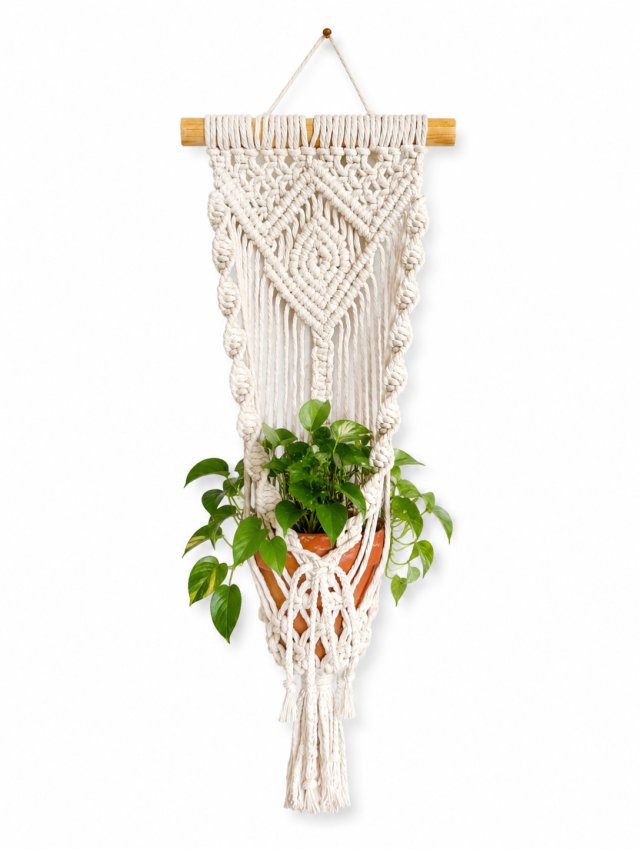 Makrama  Kwietnik "Natura"