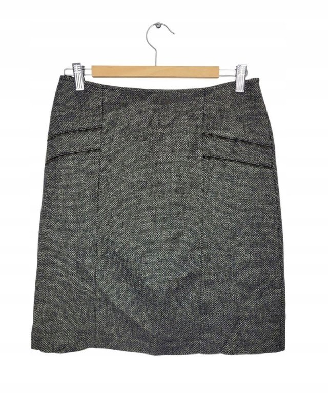 MARKS&SPENCER elegancka spódnica z wełną  38 M
