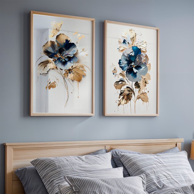 ZESTAW PLAKATÓW 2cz 40x50 cm Bratki (set269)