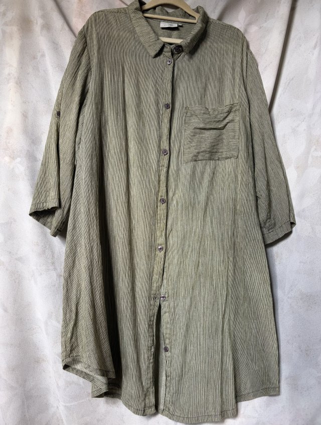 Długa koszula / sukienka KAFFE 100 % Cotton