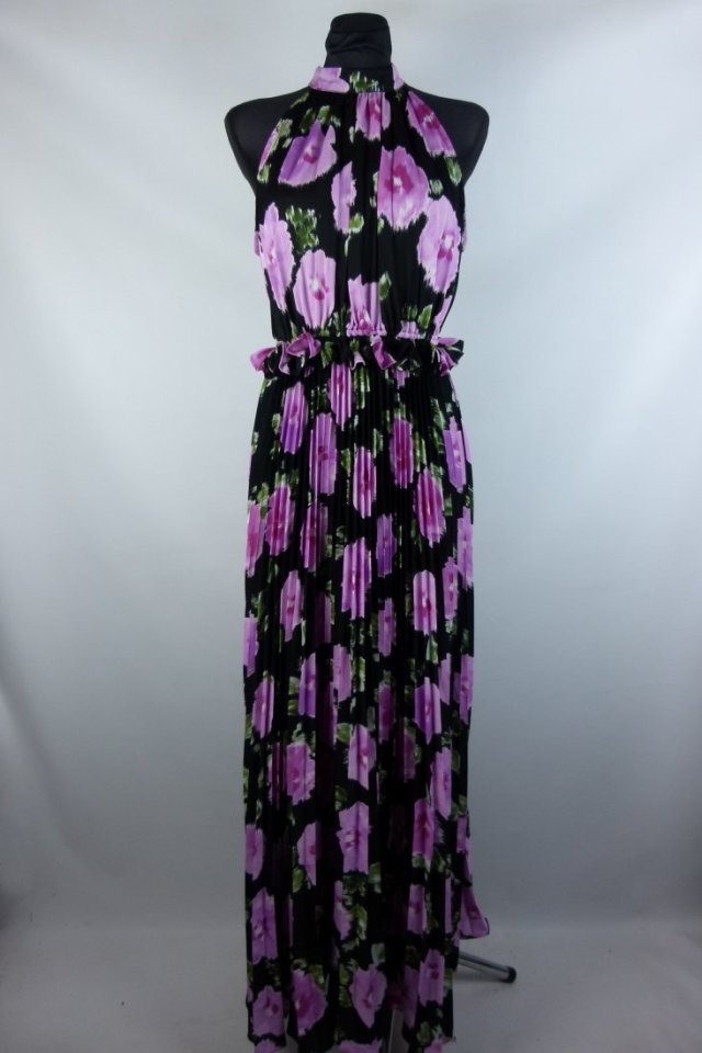 Boohoo sukienka maxi plisowana w kwiaty 12 / 40