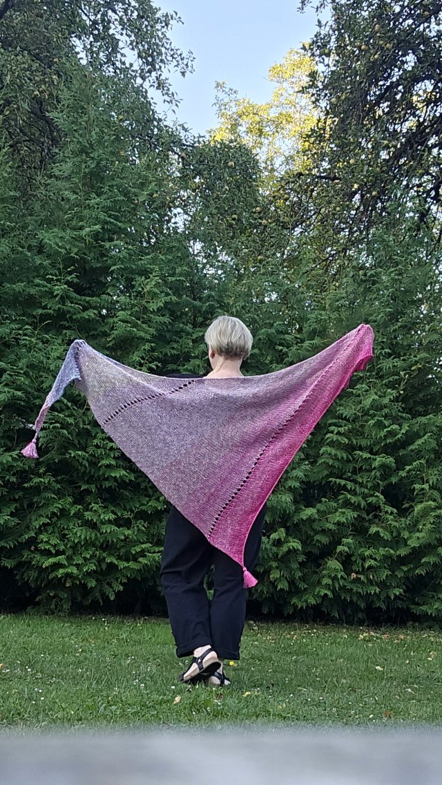 Lniana chusta boho