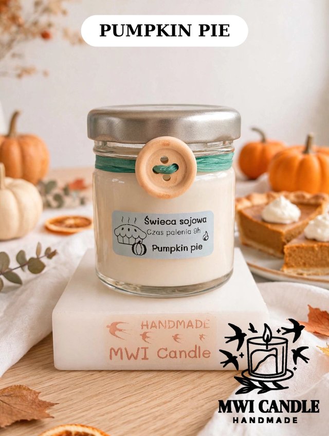 Świeca sojowa pumpkin pie