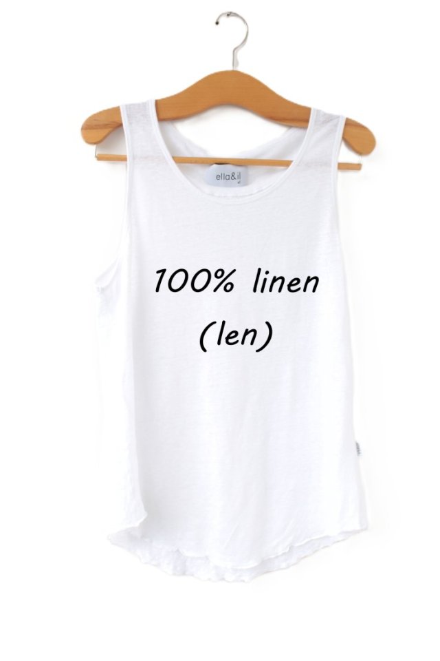 exclusive 100% linen top