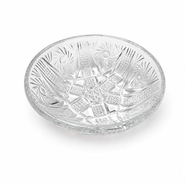 Mała szklana miseczka HSG Ząbkowice PRL lata 60/70 szkło prasowane Vintage retro design