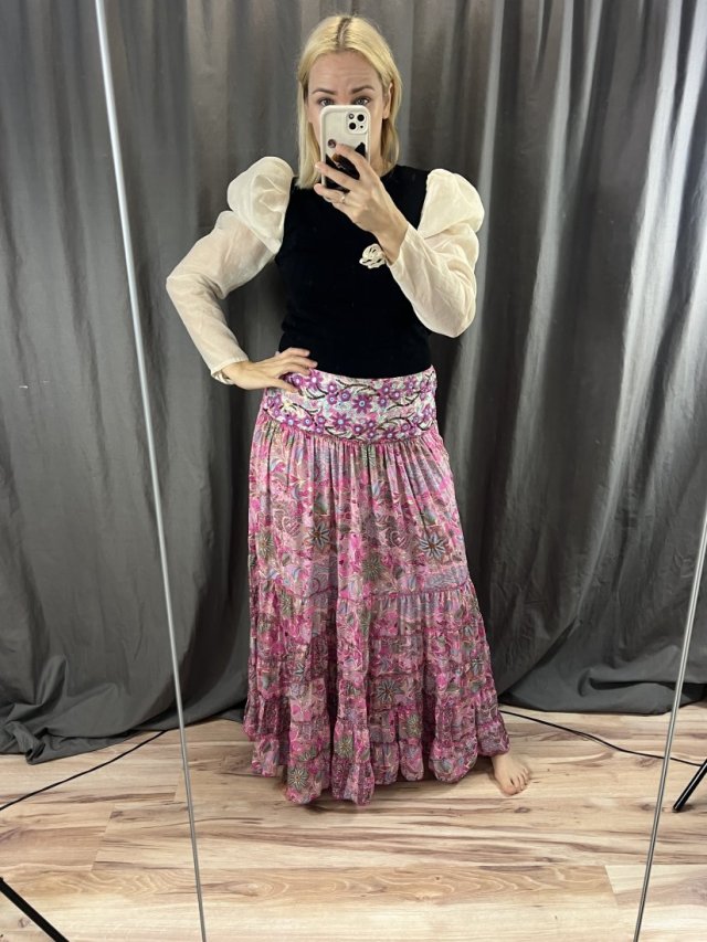 Zara sweterk z bufkami